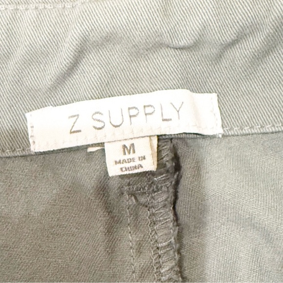 Z Supply Andi Twill Cargo Pant in Evergreen M - Picture 10 of 13